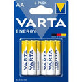 Batterijen energy aa varta 6 stuks