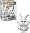 Funko disney pop! vinyl figure sketched- white rabbit 9 cm pop! figuur