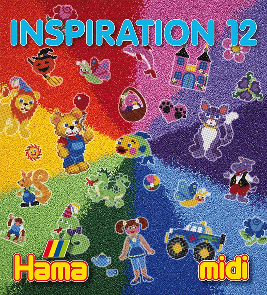 Inspirationsbroschüre für Hama Midi Bügelperlen, Nr. 12