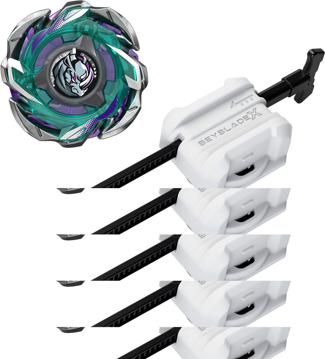 Beyblade x reaper rhino c 4-55d cx starterpack - tol en launcher