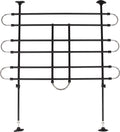 Flamingo autoveiligheidsrek tara – verstelbaar 100-160 cm breed x 75-130 cm hoog – zwart – veilig reizen met honden