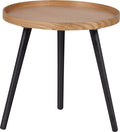 Woood mesa bijzettafel m - hout - naturel - 45x45x45