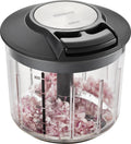 Gefu speedwing® multihakker – 800 ml – handmatig – inclusief meng- en kruidenmand