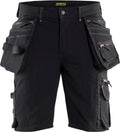 Blåkläder blaklader short 4-weg stretch x1900 1988-1644 - zwart - c54