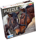 Taktik-Puzzle „Verliebte Pferde“, 100 Teile.