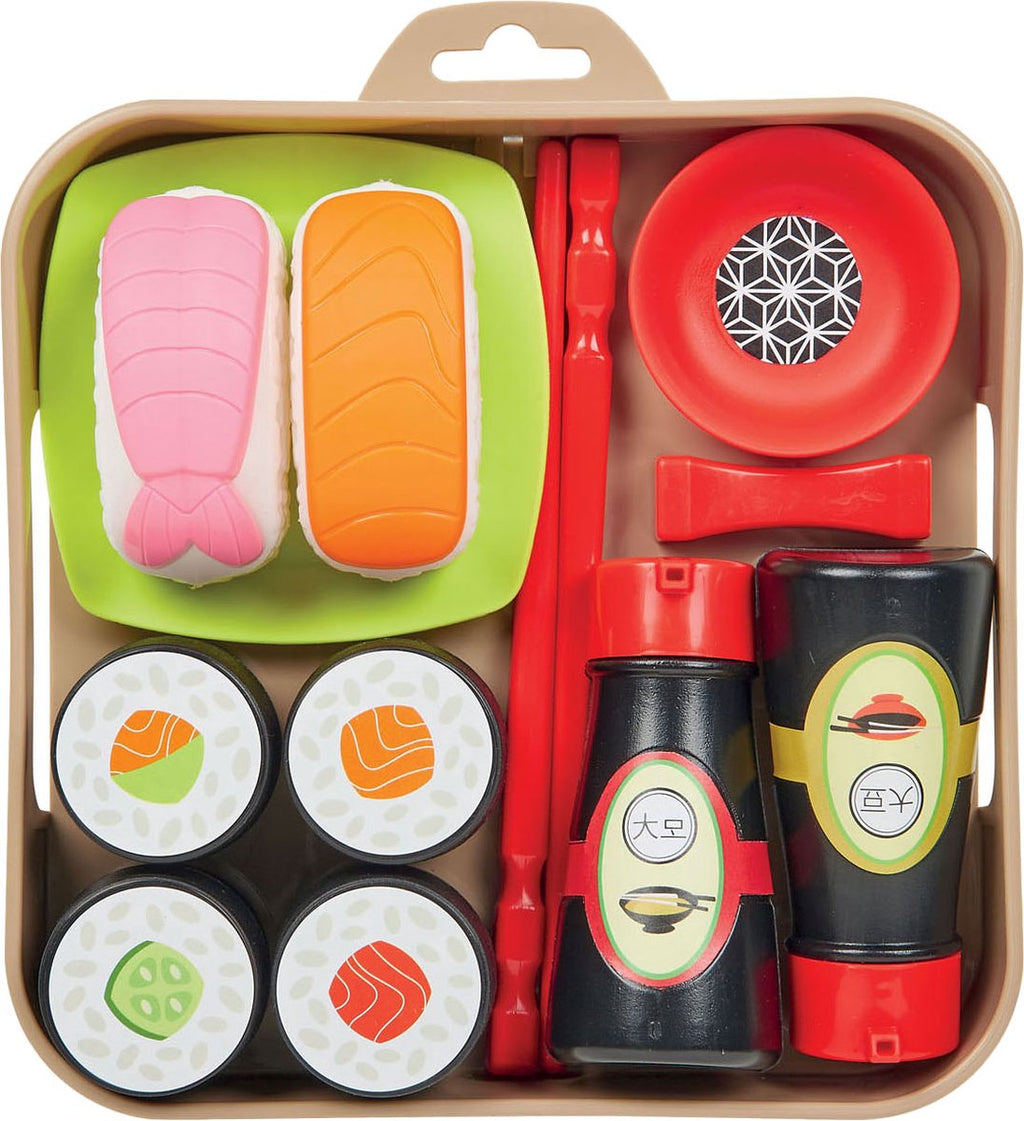 Ecoiffier Spielzeug-Sushi-Spielset, 14-teilig.