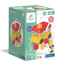 Clementoni baby – mickey mouse vormenbus – blokkendoos – babyspeelgoed – blokken voor baby vanaf 10 maanden
