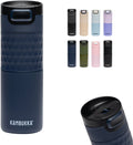 Kambukka etna grip thermosbeker 500 ml - koffiebeker to go - dubbelwandig met 3in1 deksel - makkelijk reinigen - lekvrije koffiebeker - theebeker - travel mug - blauw