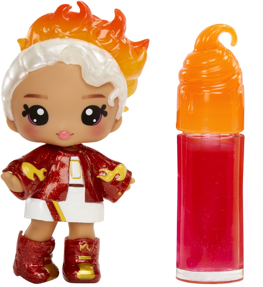 Yummiland pop - amber cinnamon met lipgloss set
