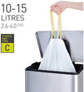 ECO-Abfallbeutel Typ C, 10-15 Liter Rolle mit 20 Abfallbeuteln