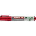 Whiteboard-marker edding 28 rood niet permanent