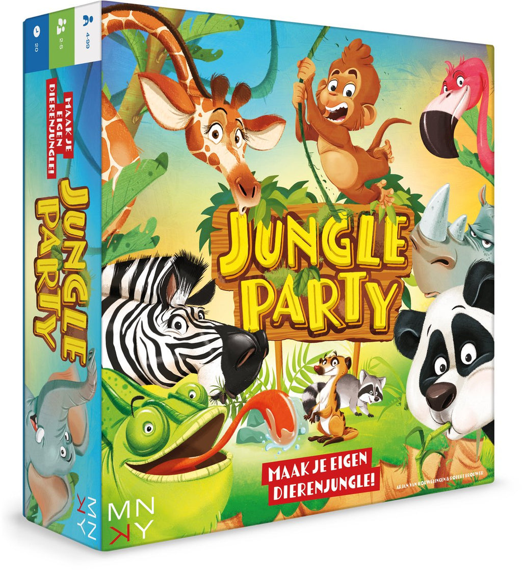 Rebo publishers mnky - jungle party bordspel