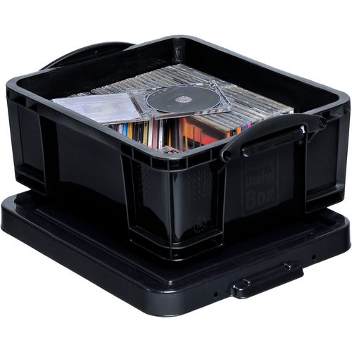 Opbergbox really useful boxes 18bk 18 l zwart