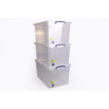 Opbergbox really useful boxes 83ccb-pk3 83 l transparant