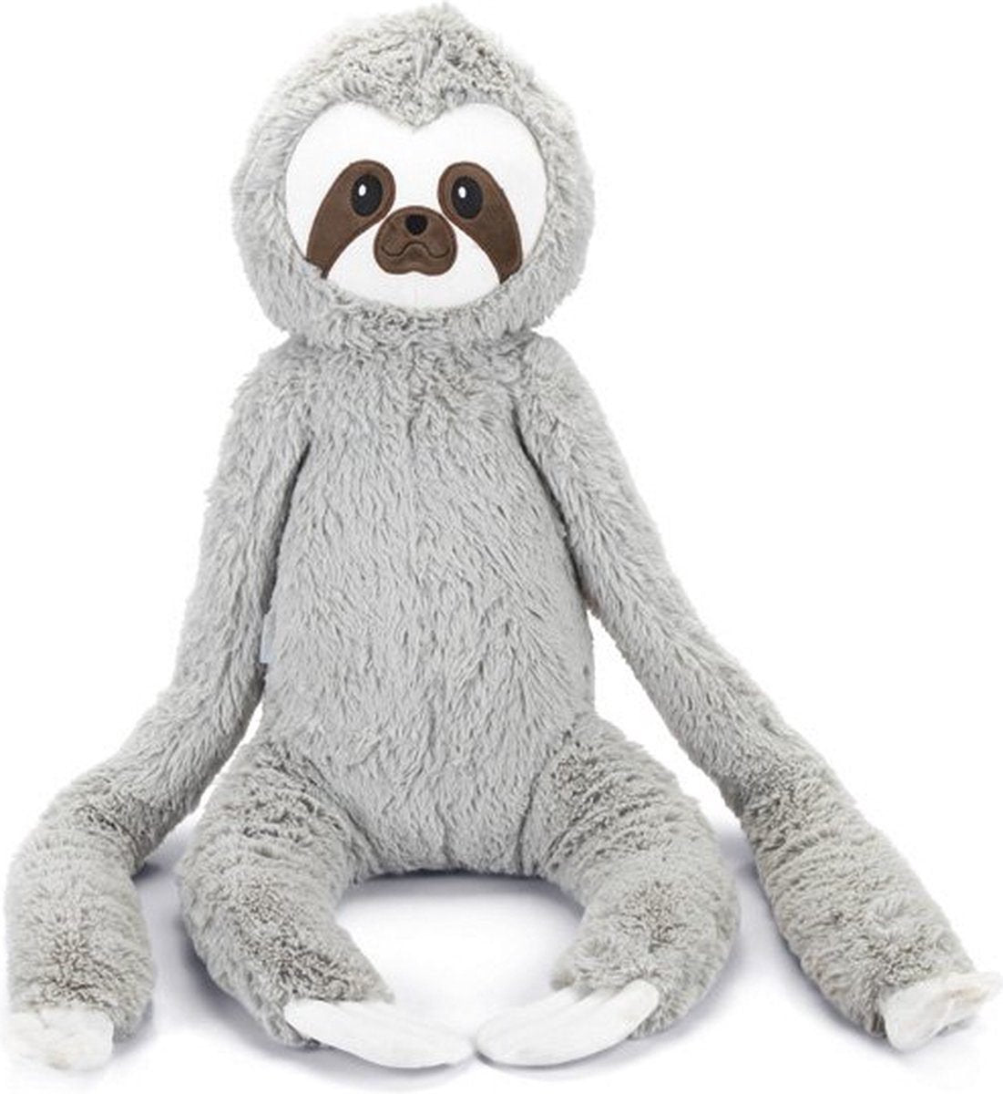 Beeztees hondenknuffel luiaard mees - hondenspeelgoed - pluche - xl - 80x30x16 cm xl