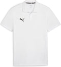 Puma teamgoal casuals polo heren sportshirt - white- black