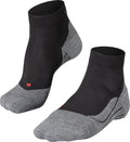 Falke ru4 short anti-blaar katoen functioneel materiaal hardloopsokken heren zwart - maat 42-43