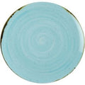 Bord nova saturno gespikkeld blauw porselein