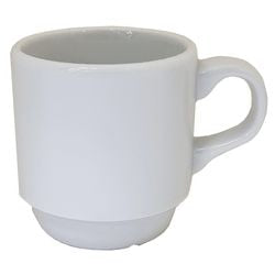 Kopje nova nordika wit porselein