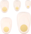 Vaessen creative pons set - figuurpons - cirkels - 5 st. - 9,5 mm tot 3,8 cm