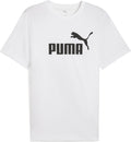Puma ess no. 1 logo tee heren tshirt - white