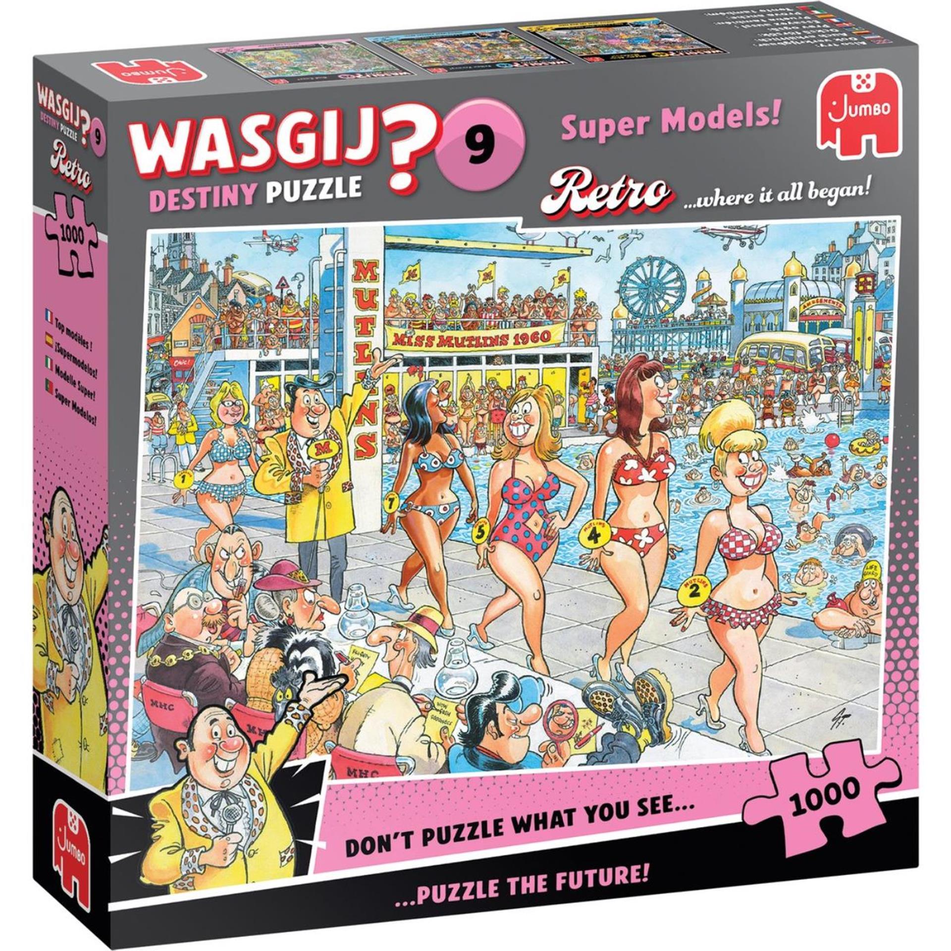Jumbo wasgij retro destiny 9 1000pcs