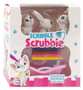 Scribble Crubbie Malvorlagen für Tiere mit Bad