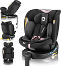 Lionelo navy i-size autostoel 40–150 cm – 360° draaibaar – easyturn – isofix stabilisatiepoot – achterwaarts tot 105 cm – verstelbare rugleuning – dri-seat ventilatie – r129 goedgekeurd – groep 0 1 2 3 – comfort veiligheid