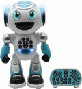 Lexibook powerman® advanced stem robot met quiz, muziek, spelletjes, schijfschieten, stories incl. afstandsbediening (french)