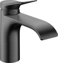 Hansgrohe vivenis ééngreeps wastafelkraan 80 coolstart zonder waste brushed black chrome