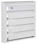 Renson 1013879 - lamellenrooster alu wit 433 210x210mm | 2 stuks