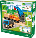 Ravensburger brio world â€“ 36028 set voor beginners heffen en laden | set speelgoedtreintjes voor kinderen vanaf 3 jaar