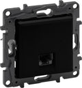 Merkloos sans marque rj45 computercontactdoos legrand niloe step zwart
