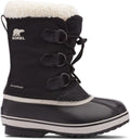 Sorel yoot pac™ nylon wp youth unisex snowboots - black - maat 33