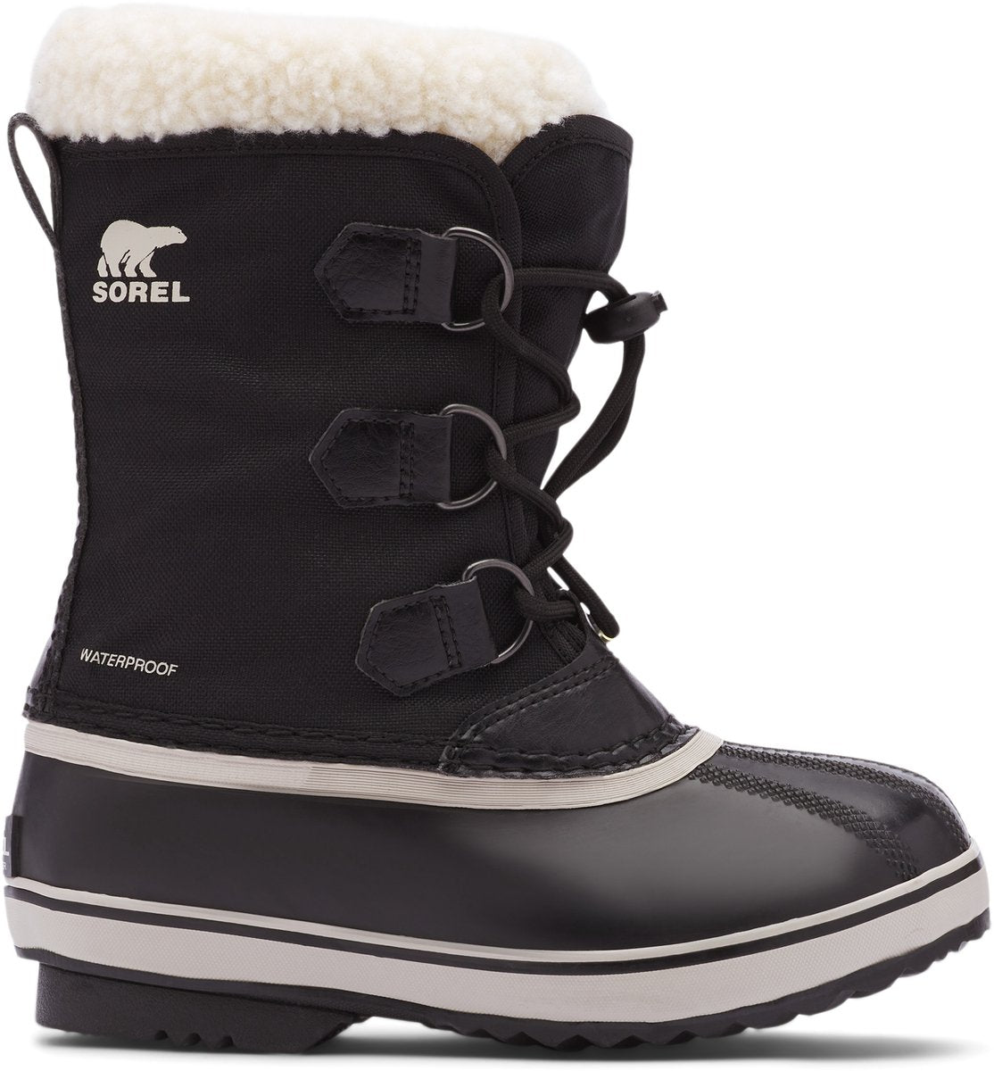 Sorel yoot pac™ nylon wp youth unisex snowboots - black - maat 36