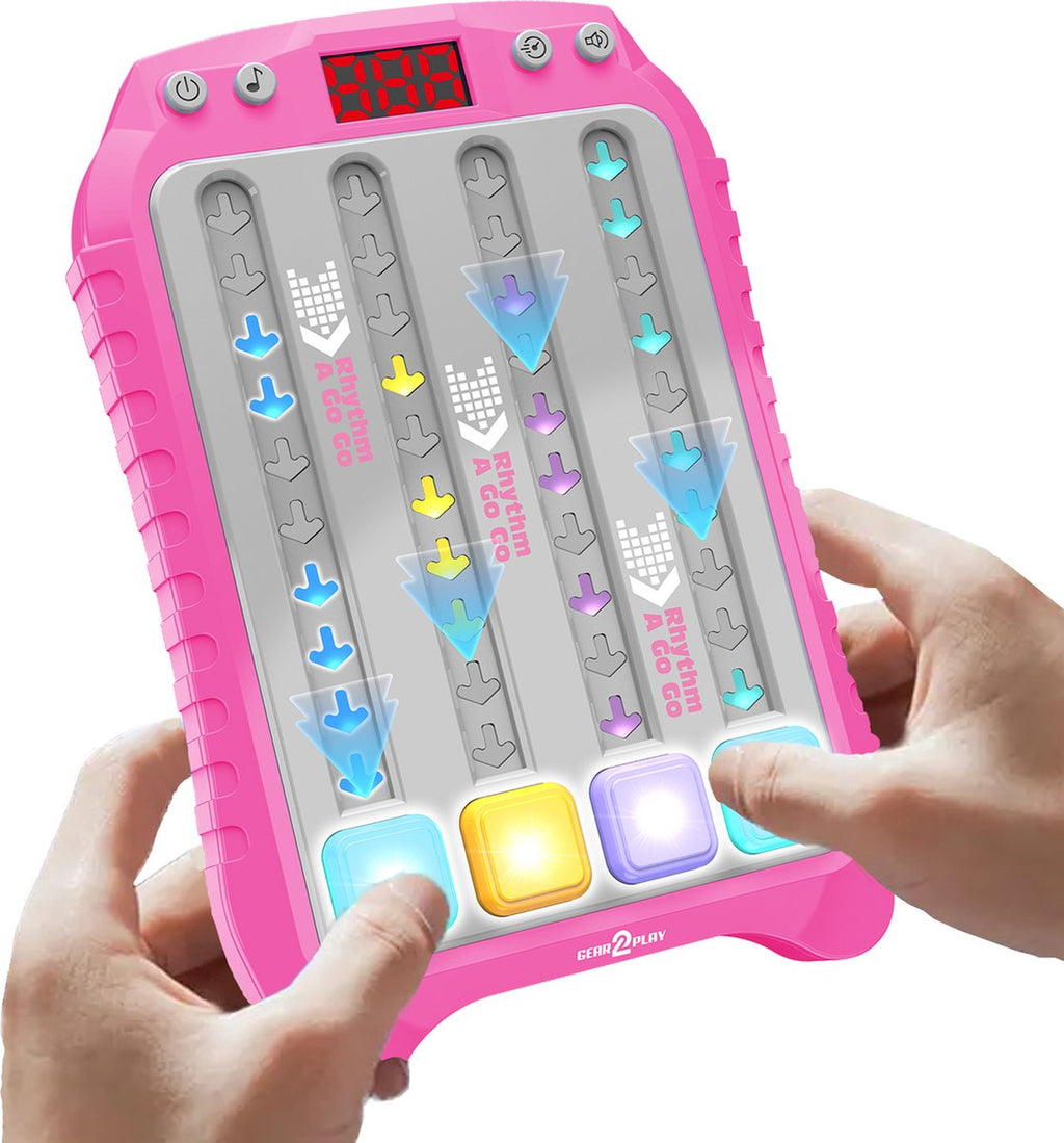 Gear2Play Rhythm a Go – Folge dem Rhythmusspiel (pink)