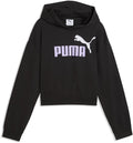 Puma ess 2 color no 1 logo short length hoodie tr g