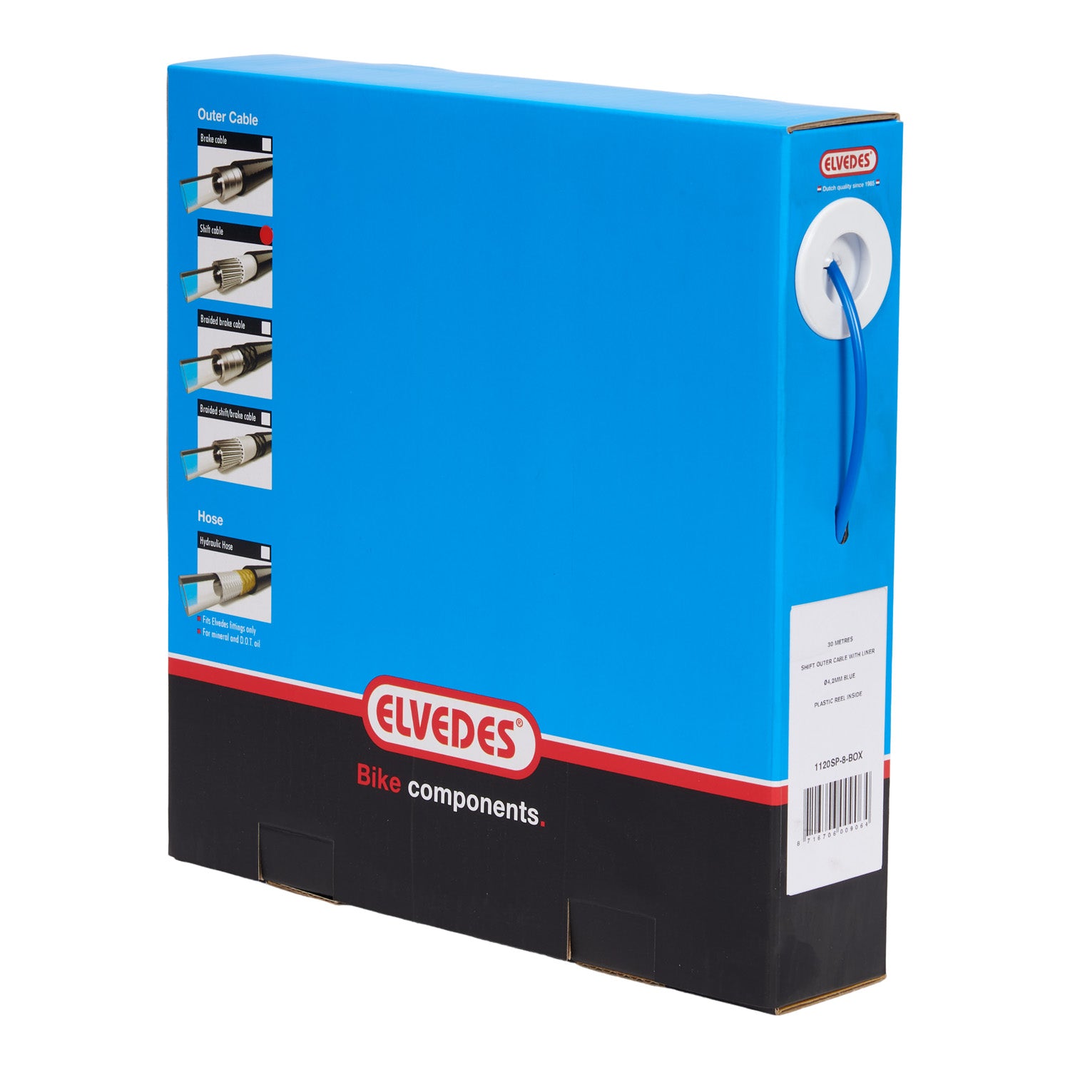 Elvedes Außenschalter 4,2 mm blau (30 m) 1120SP-8-BOX