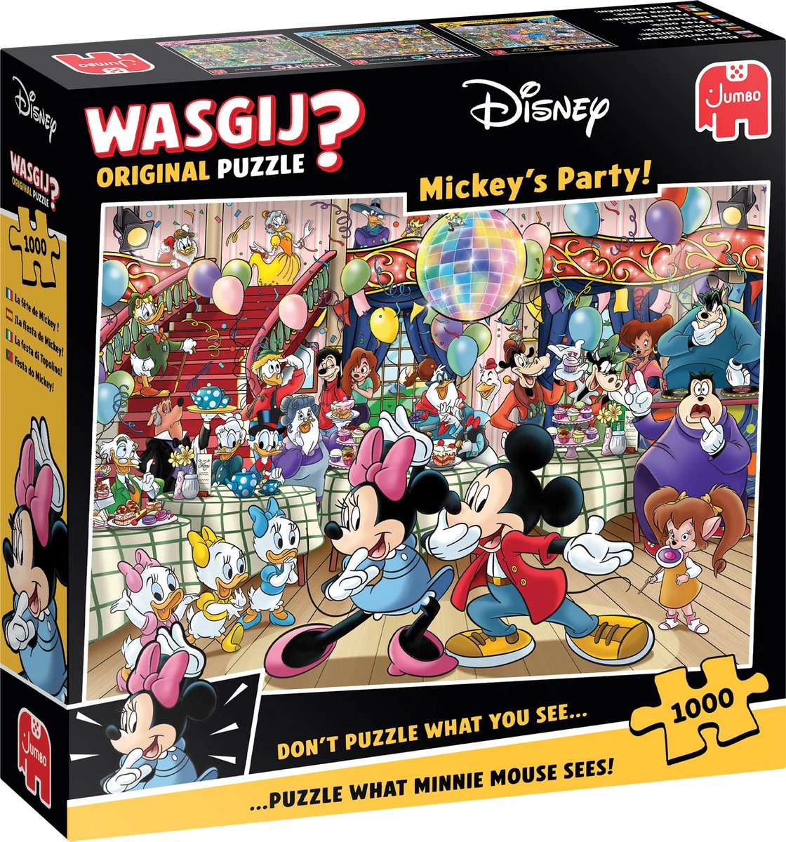 Wasgij original - disney - mickey's feestje! - 1000 stukjes - legpuzzel - puzzel