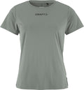 Craft core essence ss tee 2 w dames sportshirt - leaf