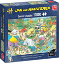 Jumbo Jan van Haasteren Puzzle – Camping im Wald, 1000 Teile.