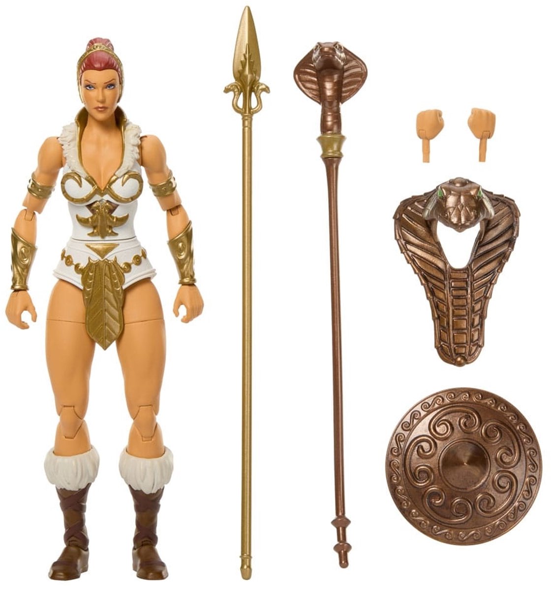Mattel masters of the universe new eternia action figure teela 18 cm action figuur