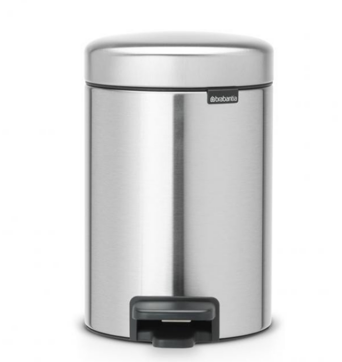 Brabantia pedaalemmer newicon 3 ltr matt steel fingerprint proof