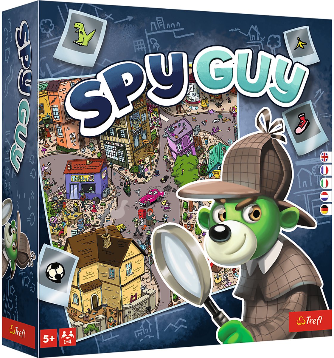 Trefl bordspel - spy guy france - educatief kinderspel.