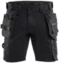 Blåkläder short 2-weg stretch 1752-1832-9900 zwart c52