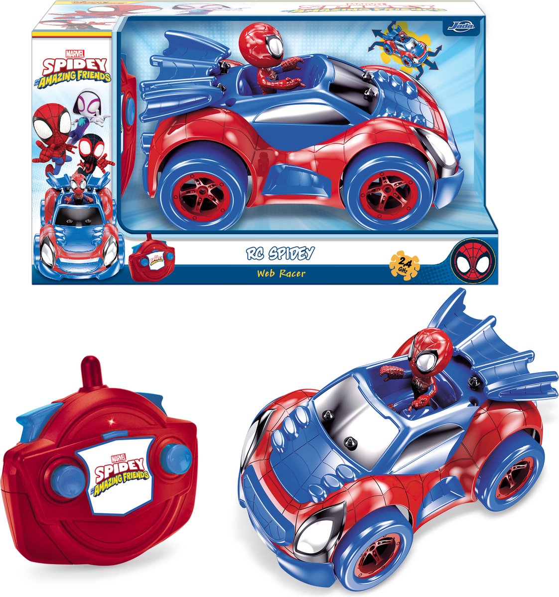 Jada RC Spidey Web Racer steuerbares Auto