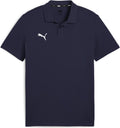 Puma teamgoal casuals polo heren sportshirt - navy- white