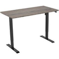 Euroseats bureau zwart, logan b000bl120log 80 x 750-1235 x 120 mm