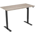 Euroseats bureau zwart, robson b000bl140rob 80 x 750-1235 x 140 mm