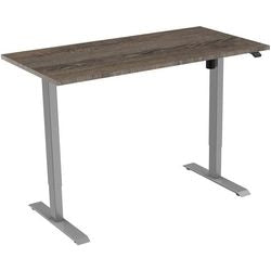 Euroseats bureau grijs, logan b000gr120log 80 x 750-1235 x 120 mm